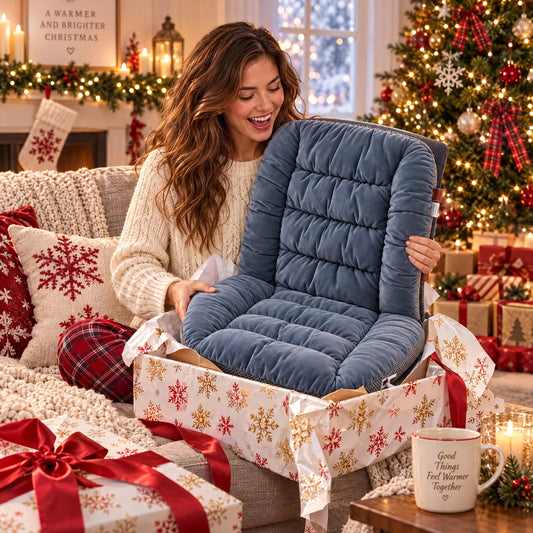 LaughCrate Heated Chair Pad